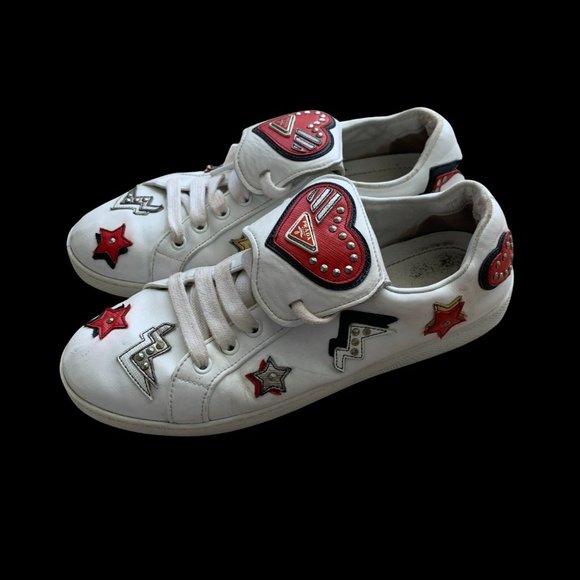 Prada printed sneakers size 9 - Picture 2 of 3